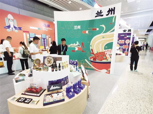 文創(chuàng)產品與文旅裝備展銷 蘭州展館與蘭州新區(qū)展館風采盡顯，影視美術道具置景引關注
